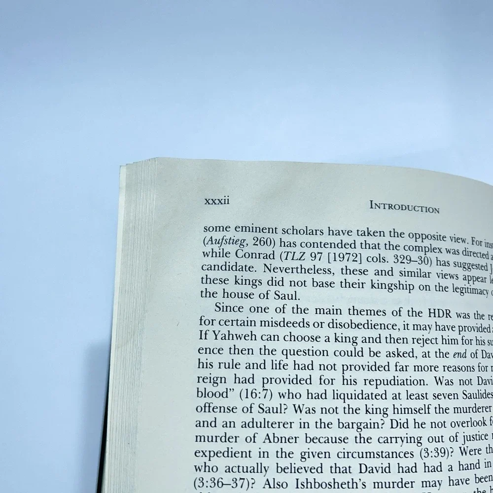 Word Biblical Commentary Vol. 11, 2 Samuel (anderson), 342pp‎